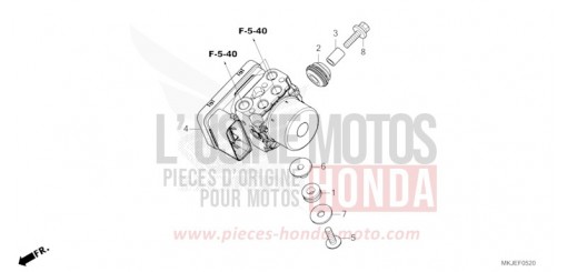 ABS MODULATOR CB1000RAM de 2021